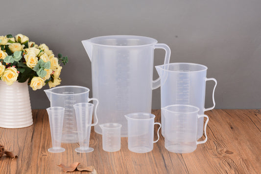 Thickened Food Grade Transparent Plastic Measuring Cup